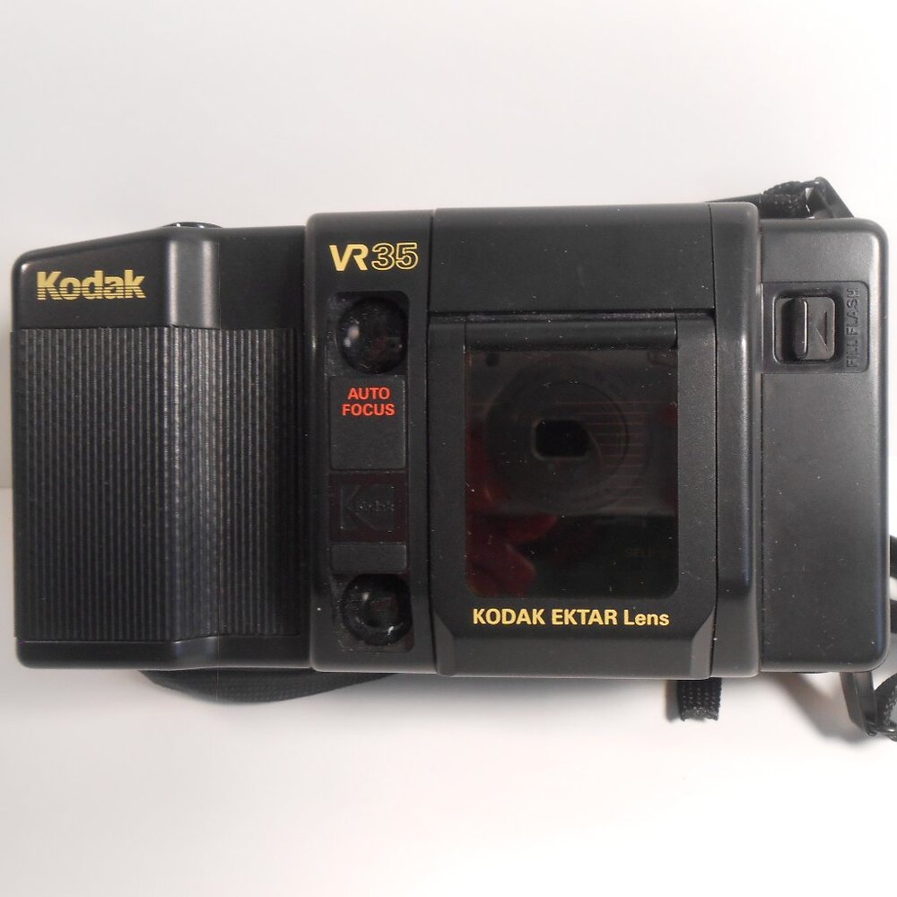 Vintage Kodak VR35 K12 35mm Point & Shoot Film Camera w/ Ektar Lens & Flash